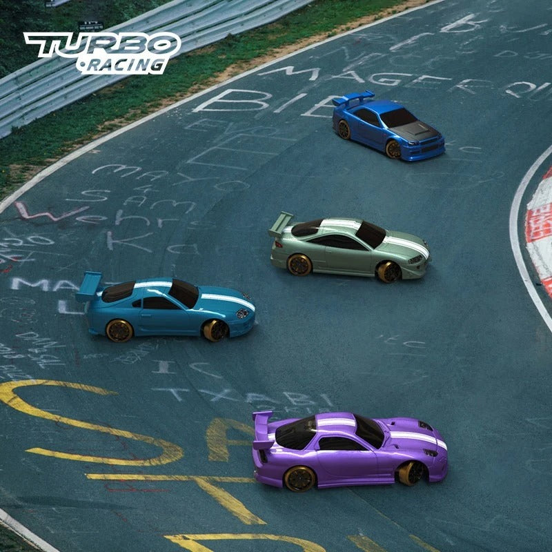 Turbo Racing - C62/C63 1:76 Scale Drift Car with GYRO RTR