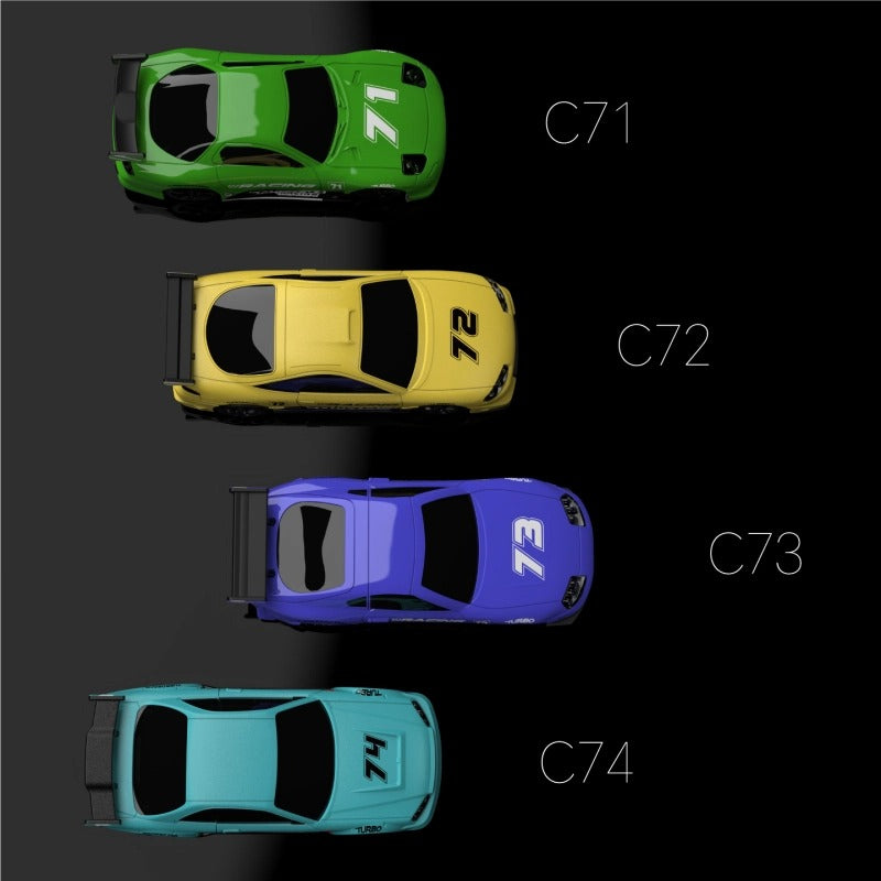 Turbo Racing 2026 Combo C71 C72 C73 C74 1:76 Scale RC Sports Car RTR Limited Edition