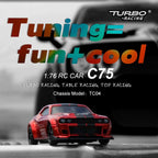 Turbo Racing - C75 1:76th scale RC Racing Car RTR