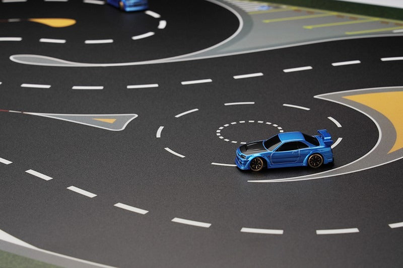 Turbo Racing - Drift track mat for 1/76 drift cars 900x600mm
